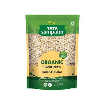 Tata Sampann Organic Kabuli Chana Unpolished